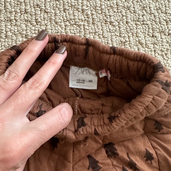 Zara toddler boy quilted pants - Picture 2 of 2